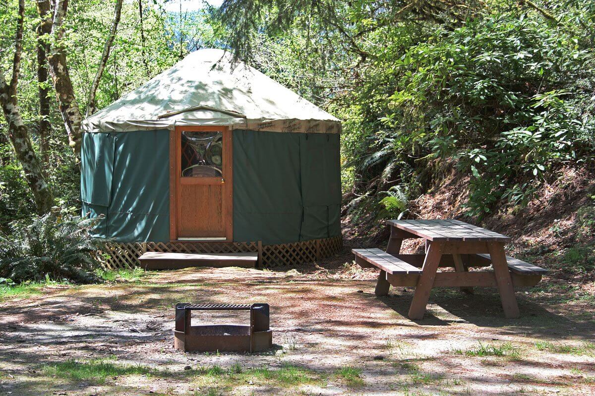 Oregon Coast Cabins RV Sites Yurts Loon Lake Lodge & RV Resort